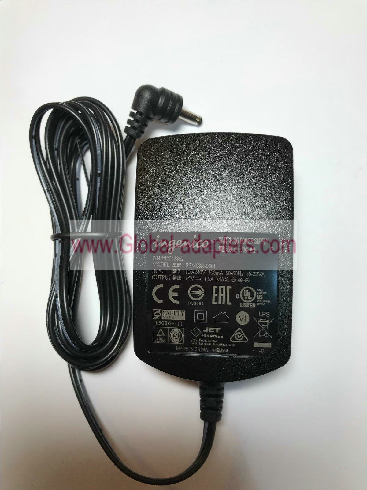 New ingenico PSM08R-0501 Switching Power Supply 192043862 +5V 5V 1.5A ac adapter
